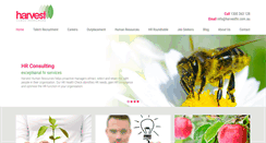 Desktop Screenshot of harvesthr.com.au